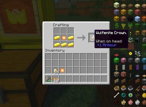 Wulfenite Mod Crafting Recipes 9