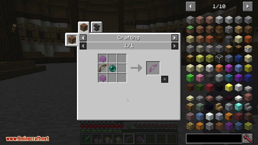 Shulker Armor Mod Crafting Recipes 2