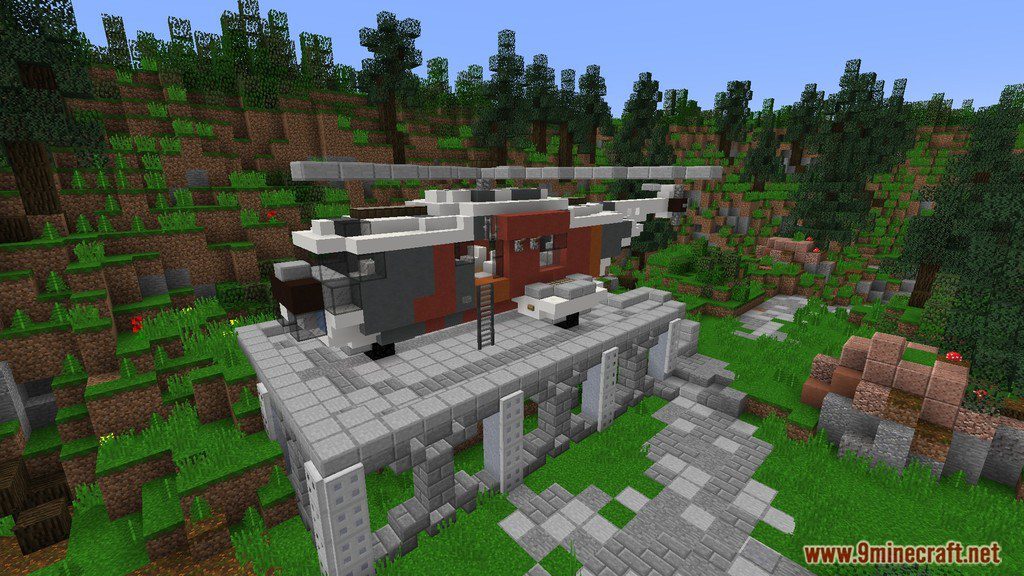 Minecraft 1.9.2: Terra Swoop Force Map(Screenshot) by