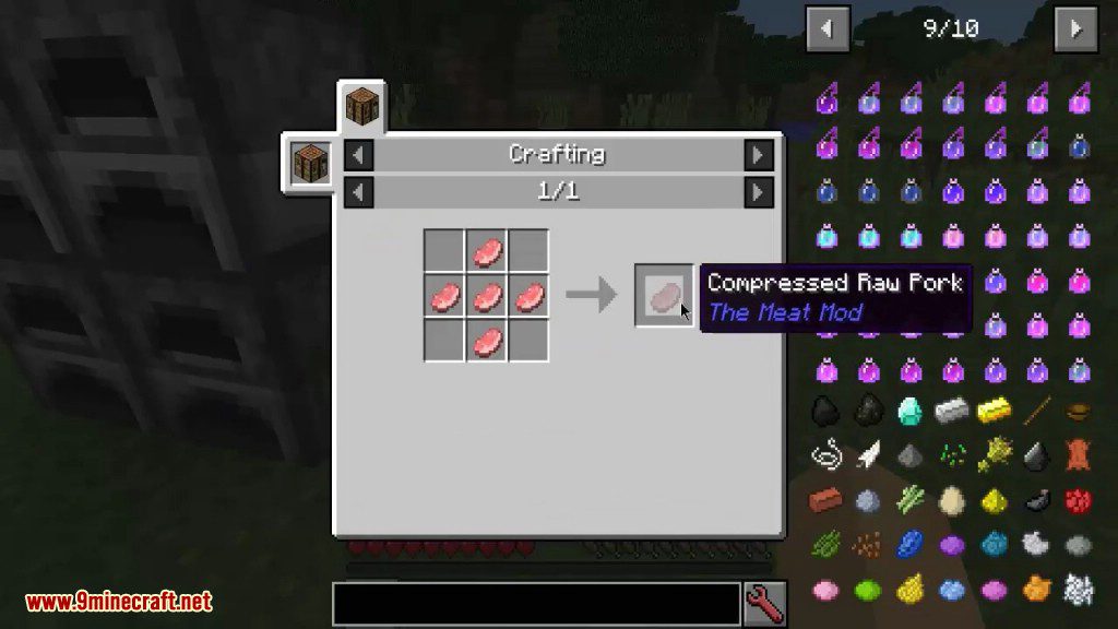 The Meat Mod Crafting Recipes 2
