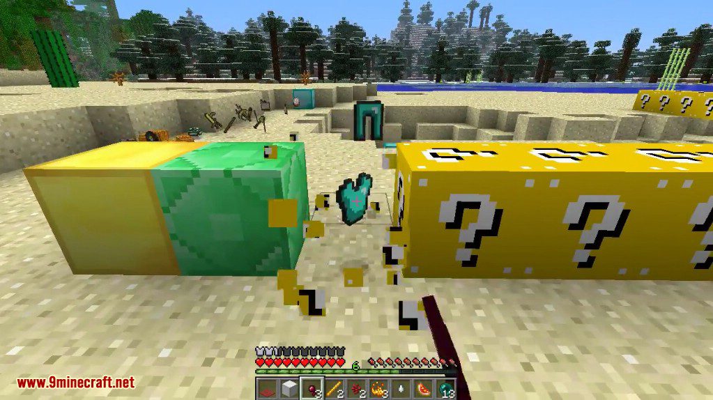 Lucky Block Mod for Minecraft 1.17.1/1.16.5/1.16.4/1.15.2/1.14.4