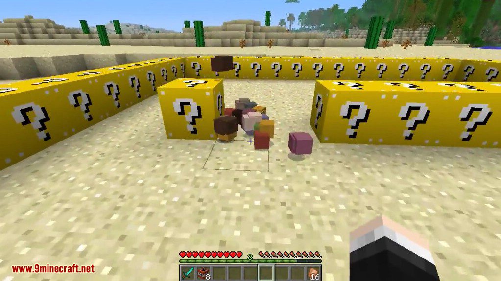 Lucky Block Mod For Minecraft 1.20.2, 1.19.3, 1.16.4, 1.12.2