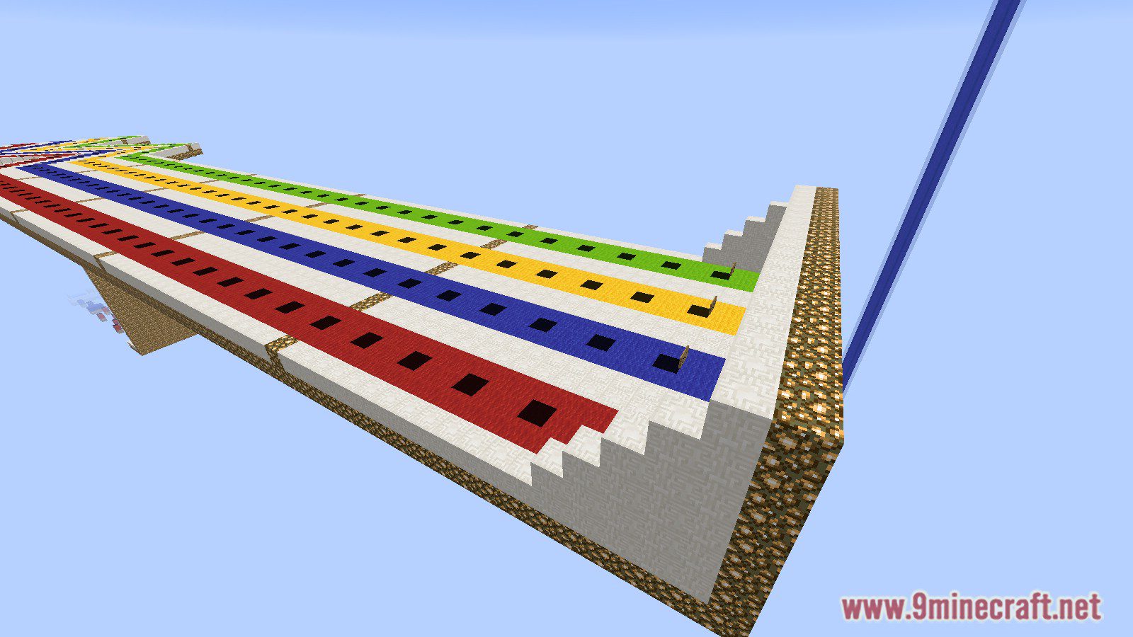 Rainbow Lucky Block Race Map