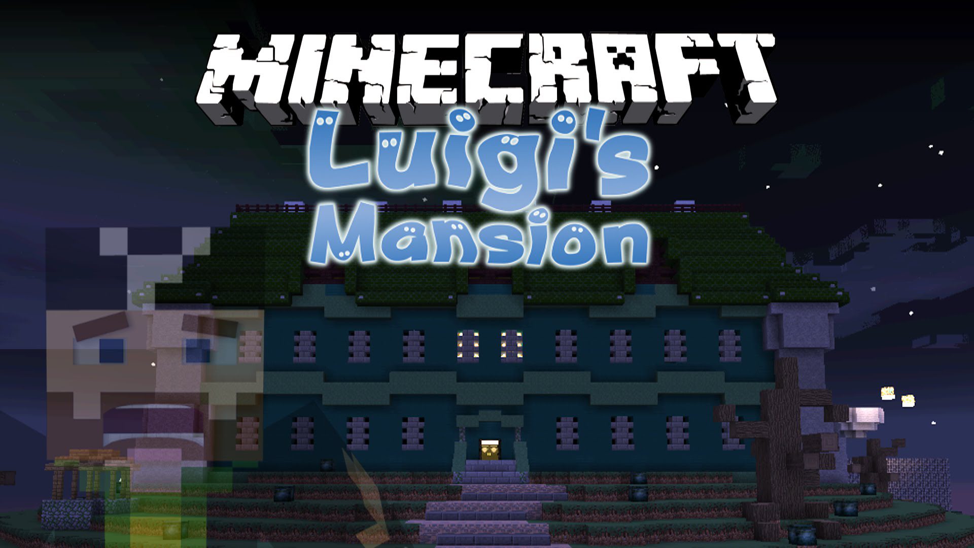 Treacherous Mansion (Luigi's Mansion 2 / Dark Moon) Minecraft Map