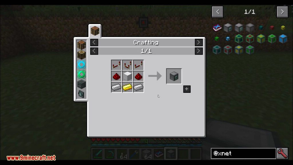 XNet Mod Crafting Recipes 1