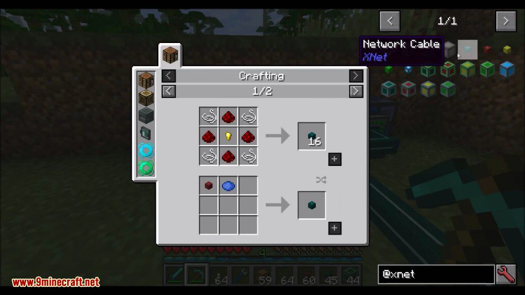 XNet Mod Crafting Recipes 2