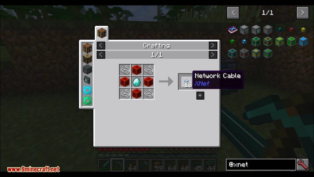 XNet Mod Crafting Recipes 3