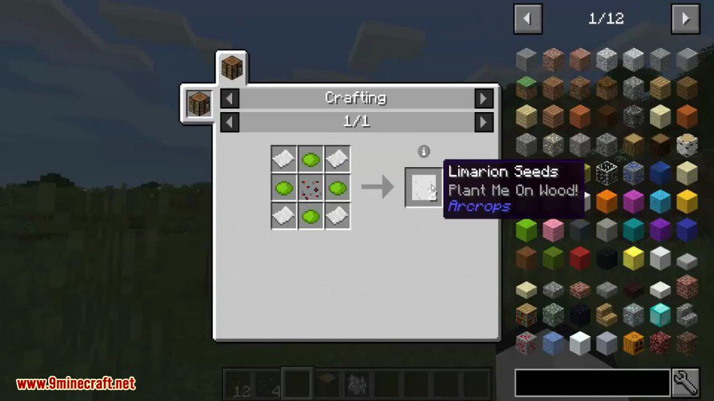 Arcrops Mod Crafting Recipes 4