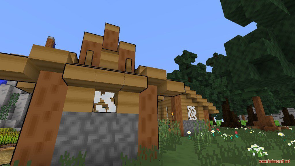 Comic Minecraft Resource Pack Screenshots 4