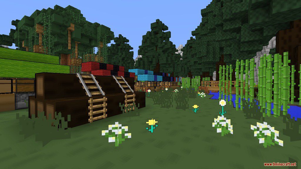 Comic Minecraft Resource Pack Screenshots 5