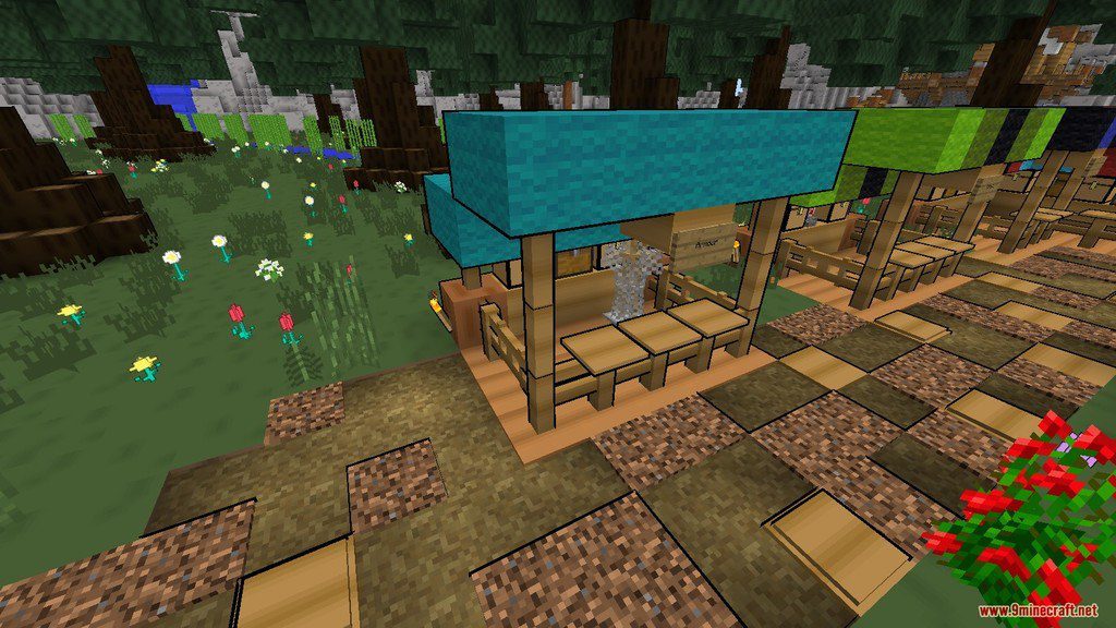 Comic Minecraft Resource Pack Screenshots 6