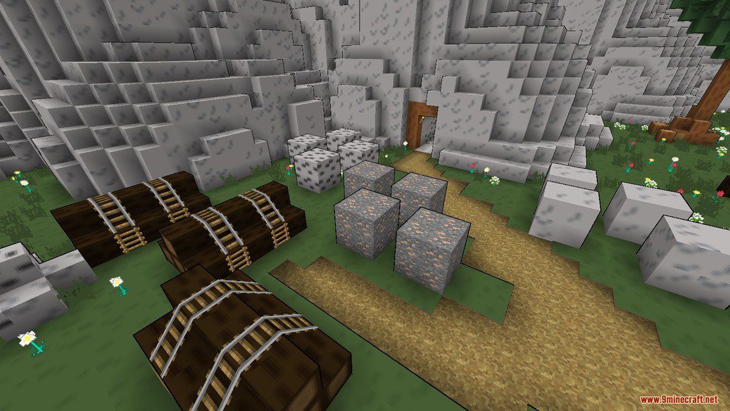 Comic Minecraft Resource Pack Screenshots 8