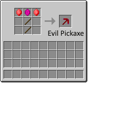 MinEvil Mod Crafting Recipes 1