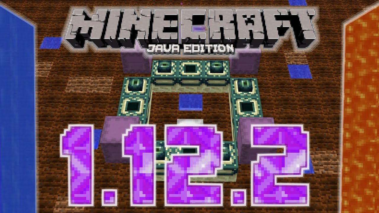 Minecraft 1.12.2 Official Download (New Game Logo with Java Edition) 