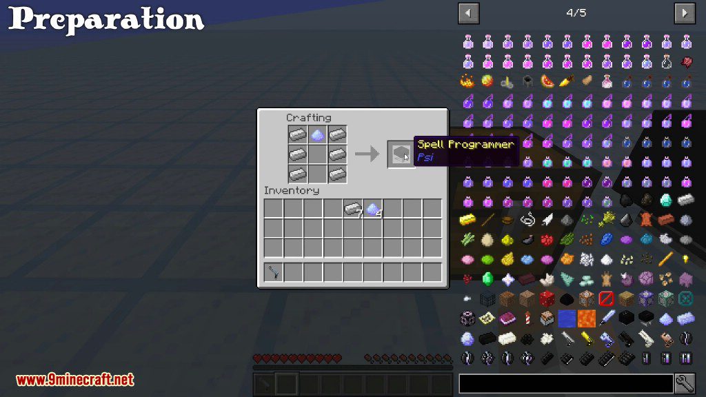 Psi Mod Crafting Recipes 2