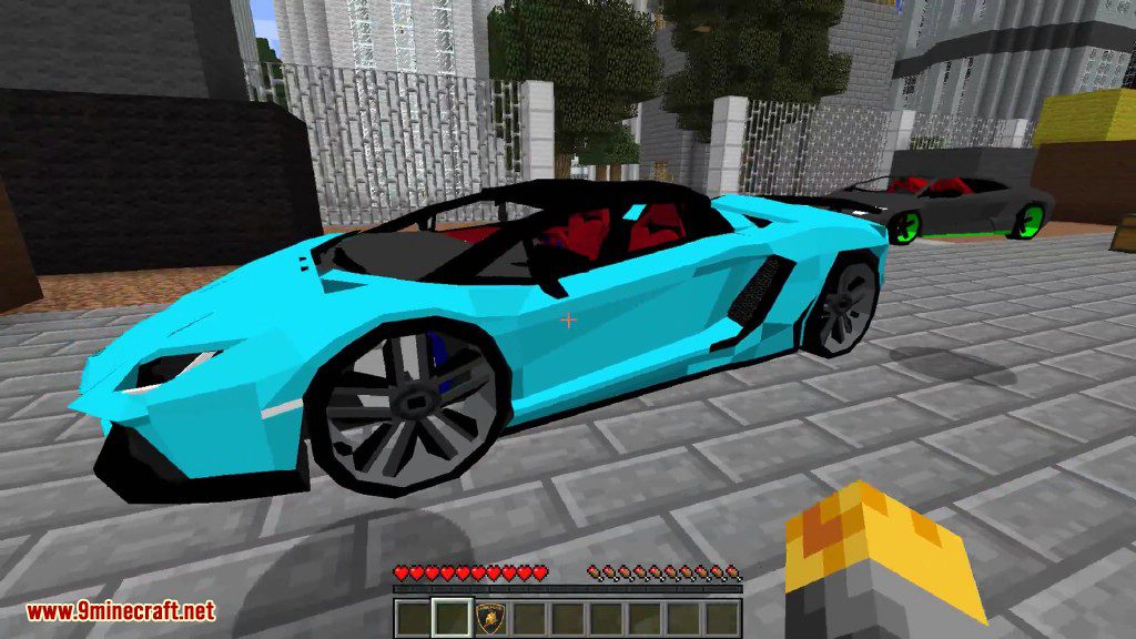 car mod minecraft skydaz