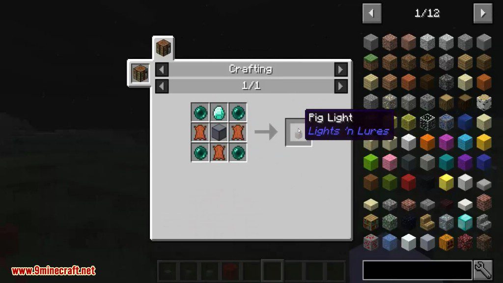 Lights ‘n Lures Mod Crafting Recipes 7