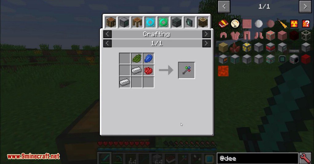 Morph-o-Tool Mod Crafting Recipes 1