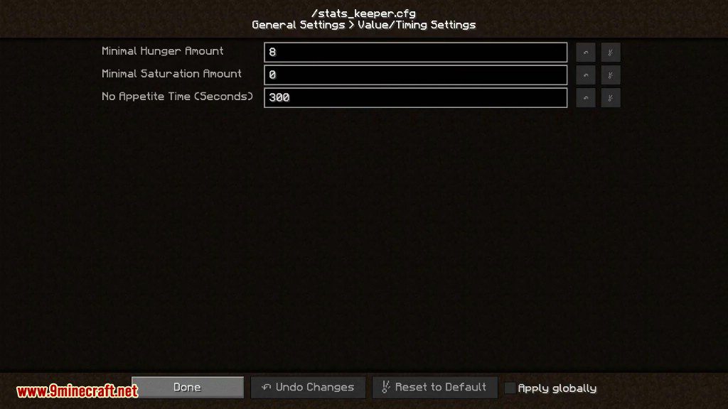 Stats Keeper Mod Screenshots 2