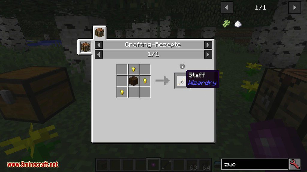 Escapee’s Wizardry Mod Crafting Recipes 3