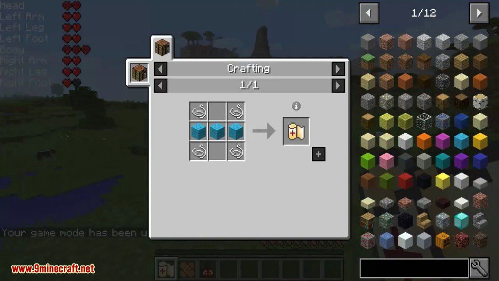 First Aid Mod Crafting Recipes 1