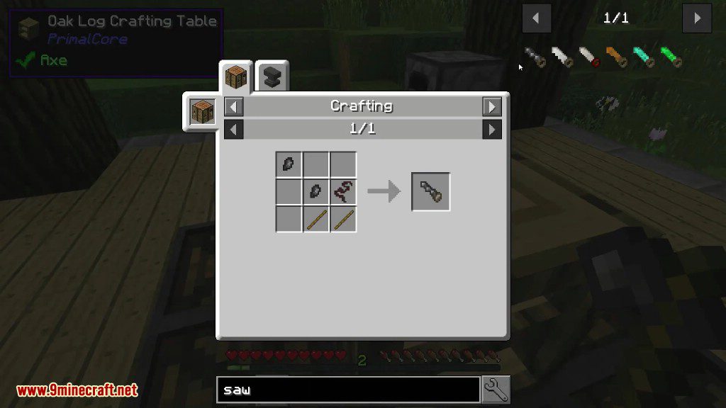 PrimalCore Mod Crafting Recipes 9