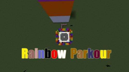 Rainbow Parkour Map Thumbnail