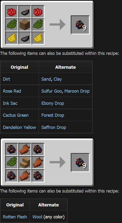 Secret Rooms Mod Crafting Recipes 15
