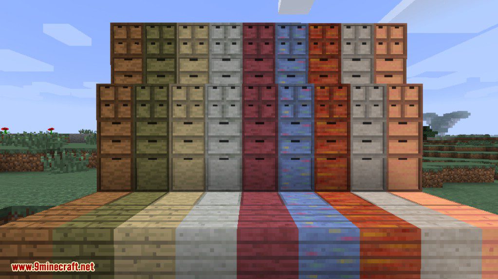 Storage Drawers Misc Pack Mod Screenshots 1