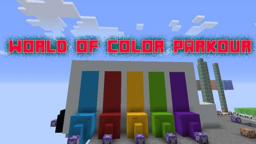 World Of Color Parkour Map Thumbnail