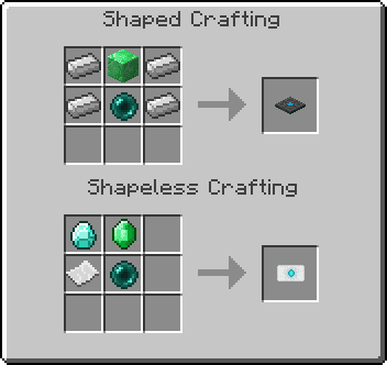 XP Teleporters Mod Crafting Recipes 1