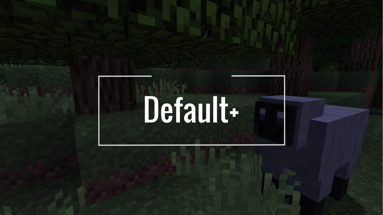 Default+ Resource Pack ingame