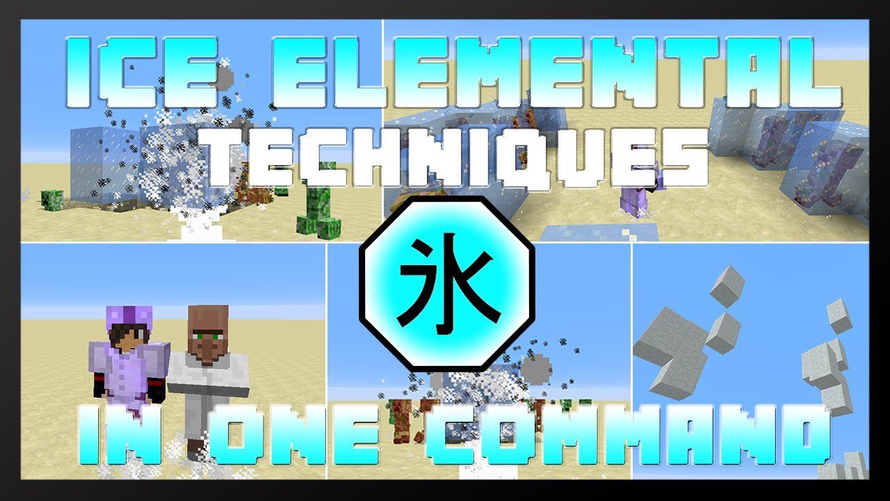 Ice Elemental Techniques Command Block