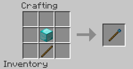 Magic Block Stick Mod Crafting Recipes 1