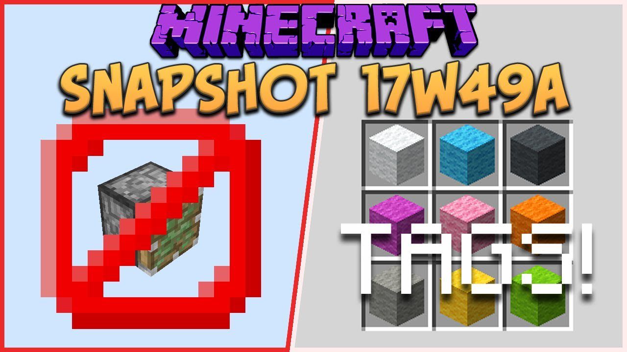Minecraft 1.13 Snapshot 17w49a