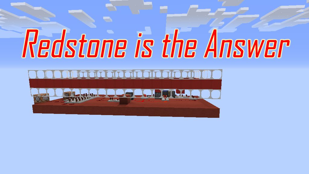 Redstone Is The Answer Map Thumbnail