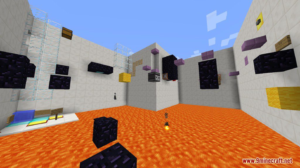 Sprint Lava Parkour Map Screenshots 8