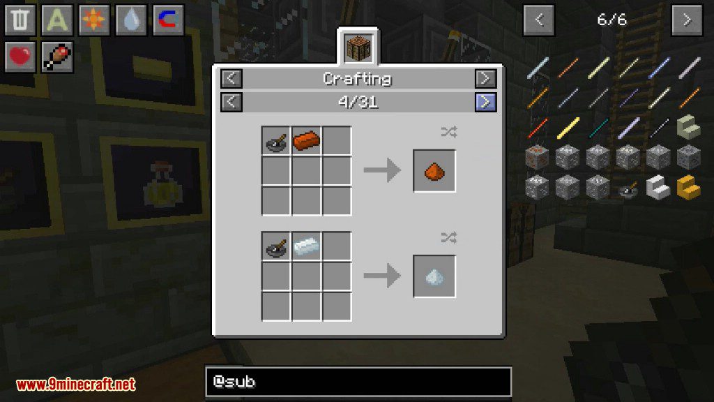 Substratum Mod Crafting Recipes 4