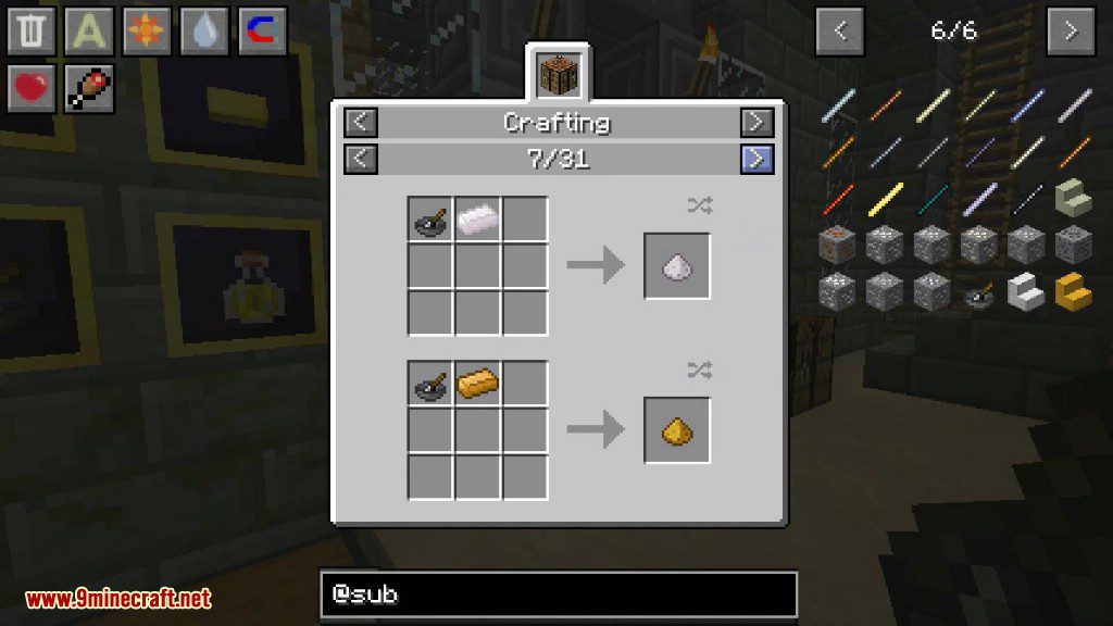 Substratum Mod Crafting Recipes 5