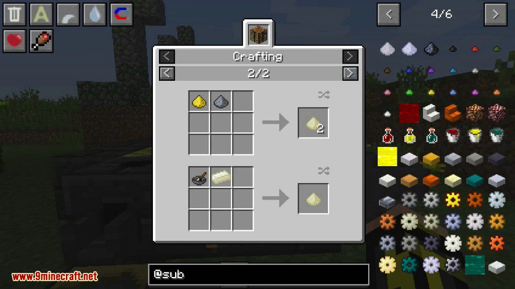 Substratum Mod Crafting Recipes 7