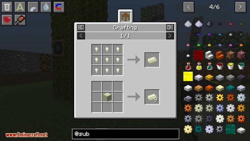 Substratum Mod Crafting Recipes 8