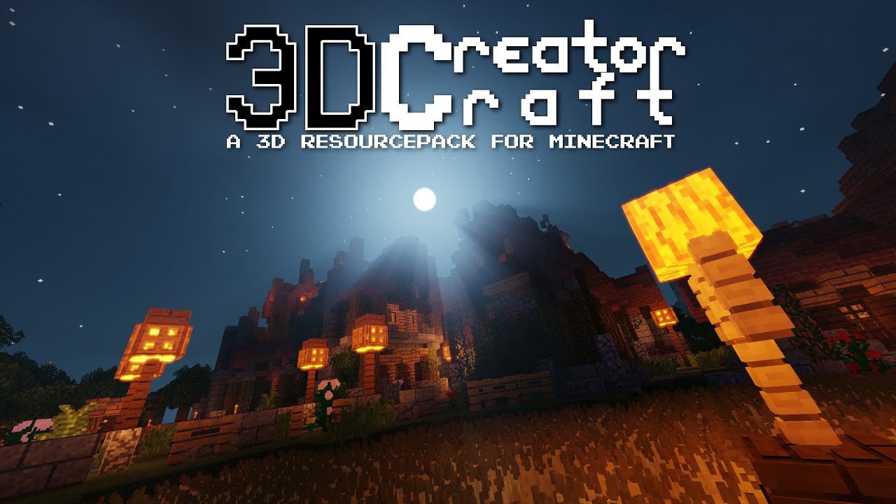 3D CreatorCraft Resource Pack