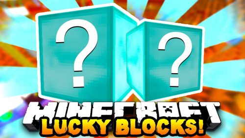 Lucky Block Spiral Mod for Minecraft – 150 or so new drops