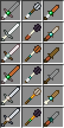 More Swords Mod 1.12.2/1.10.2/1.7.10 - Armor, Tools, and Weapons