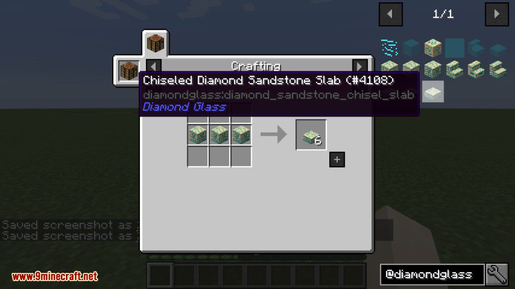 Diamond Glass Mod Crafting Recipes 15