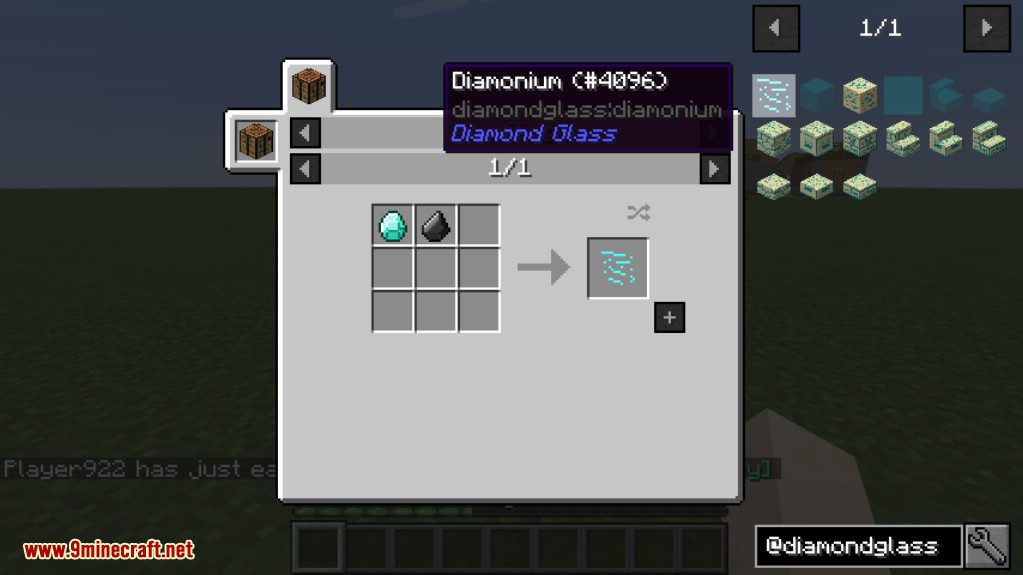 Diamond Glass Mod Crafting Recipes 4