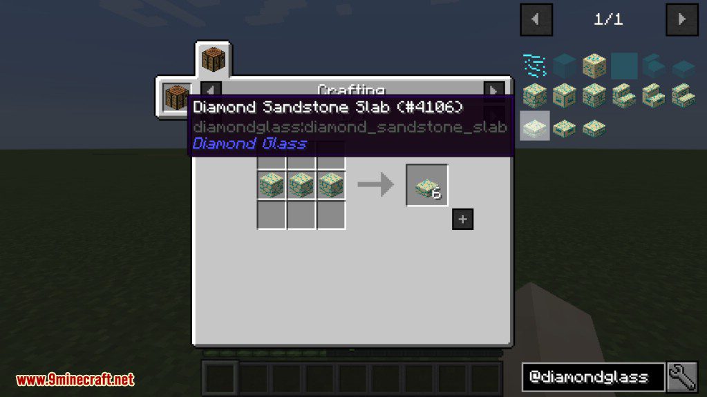 Diamond Glass Mod Crafting Recipes 7