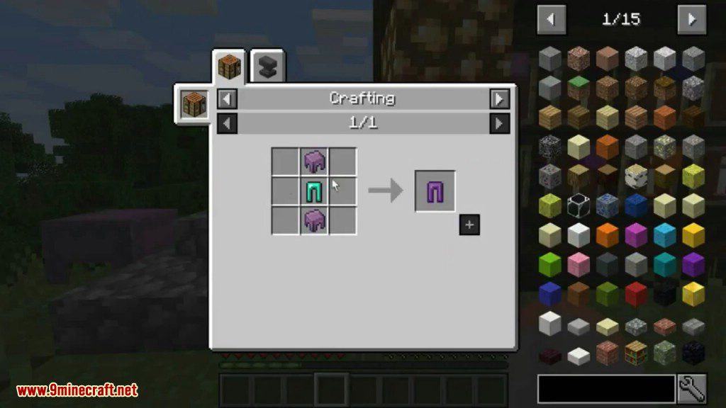 Evolving’s Extra Sets Mod Crafting Recipes 2