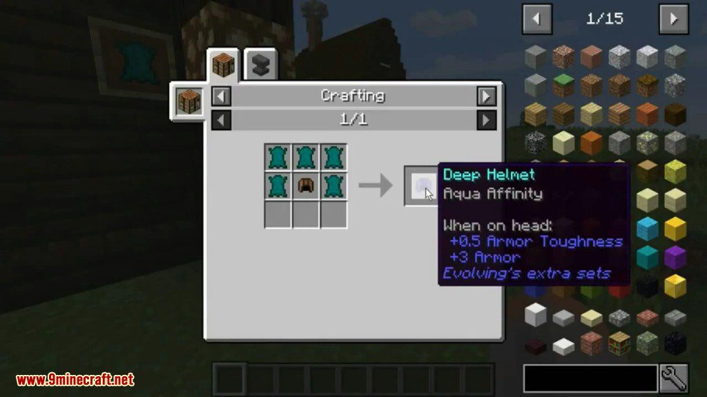 Evolving’s Extra Sets Mod Crafting Recipes 6