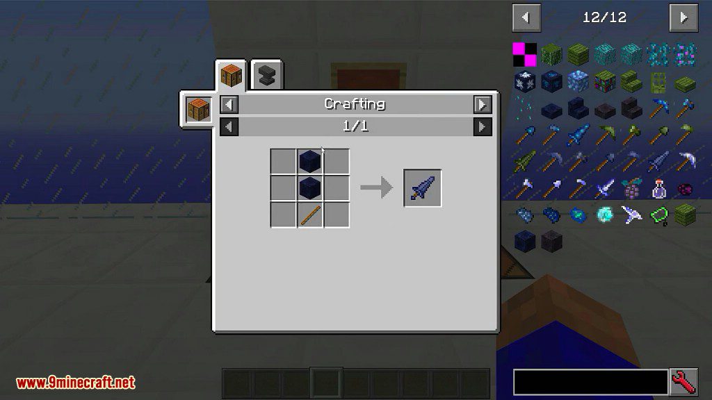 Glacidus Mod Crafting Recipes 2